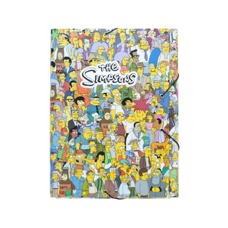 CHEMISE A RABATS PREMIUM LES SIMPSONS