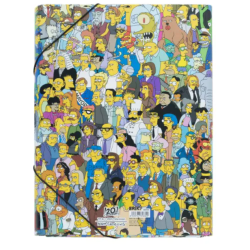 CHEMISE A RABATS PREMIUM LES SIMPSONS