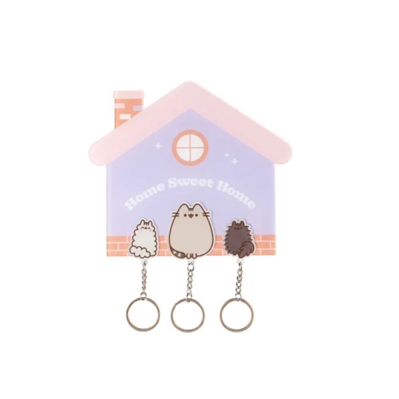 PORTE-CLÉS MURAL AVEC PORTE-CLÉS PUSHEEN
