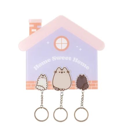 PORTE-CLÉS MURAL AVEC PORTE-CLÉS PUSHEEN
