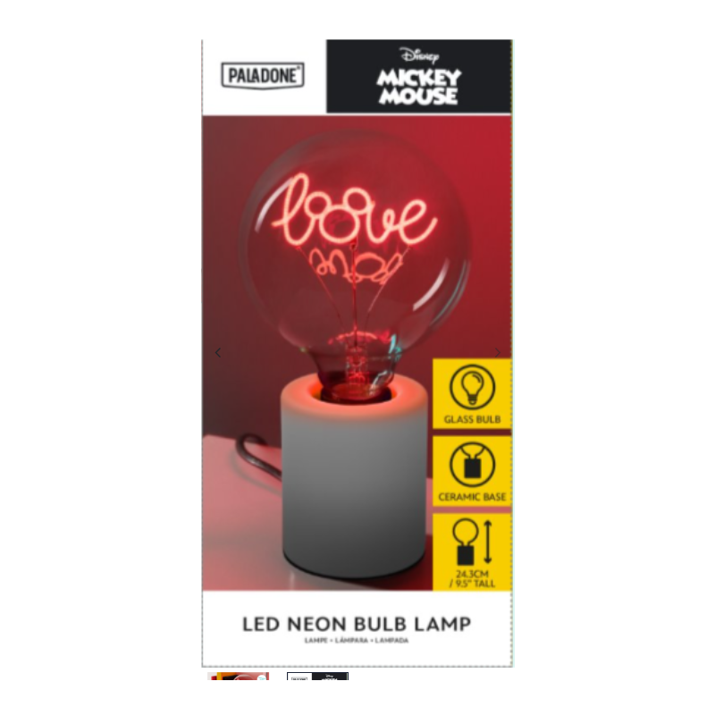 DISNEY - Mickey - Lampe Néon LED