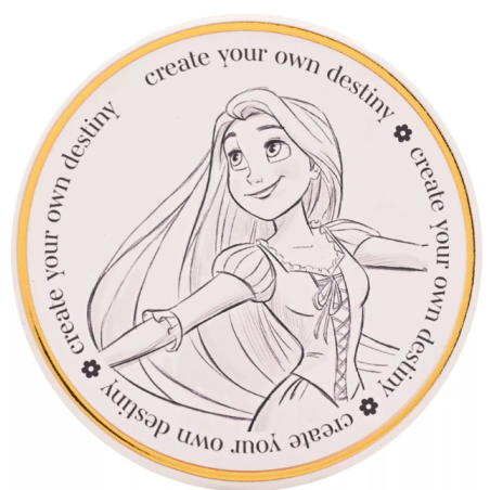 Dessous de Verre  Raiponce - Disney