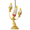 Ensemble de 4 décorations suspendues en résine Disney La Belle et la Bête