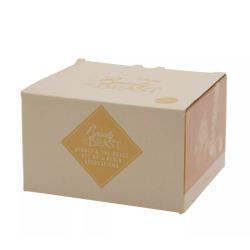 Ensemble de 4 décorations suspendues en résine Disney La Belle et la Bête