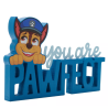 Plaque décorative Pat' Patrouille - Chase