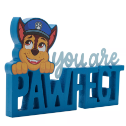 Plaque décorative Pat' Patrouille - Chase
