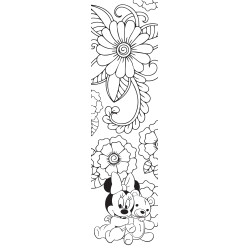 Coloriage Marque-pages Disney Babies