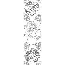 Coloriage Marque-pages Disney Babies