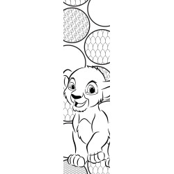 Coloriage Marque-pages Disney Babies