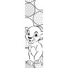 Coloriage Marque-pages Disney Babies