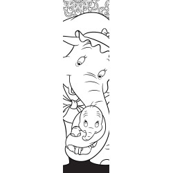 Coloriage Marque-pages Disney Babies
