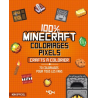 Coloriage 100% Minecraft Coloriages pixels Crafts à colorier