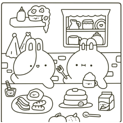 Petits bonheurs cosy - 40 adorables coloriages