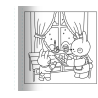 Coloriage Au coin du feu - Sweet and cosy coloriages