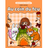 Coloriage Au coin du feu - Sweet and cosy coloriages