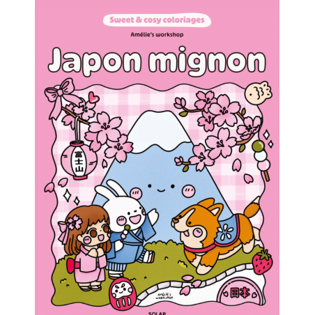Japon mignon - Sweet and cosy coloriages