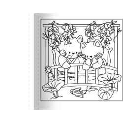 Japon mignon - Sweet and cosy coloriages