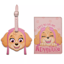 Passeport et étiquette à bagages Pat' Patrouille - Skye