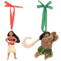 Moana et Maui - Ensemble de 2 décorations à suspendre