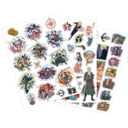 Ensemble d'autocollants amovibles One Piece