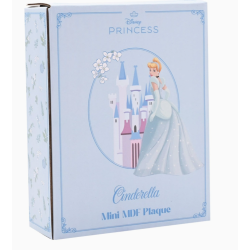 Mini Plaque Château Cendrillon - DISNEY PRINCESSES