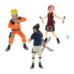 Set de 3 figurines - Sasuke, Naruto et Sakura - Naruto