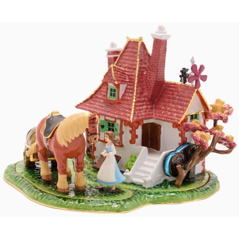 BOITE A BIJOUX DISNEY - BELLE ET PHILLIPE SCENE