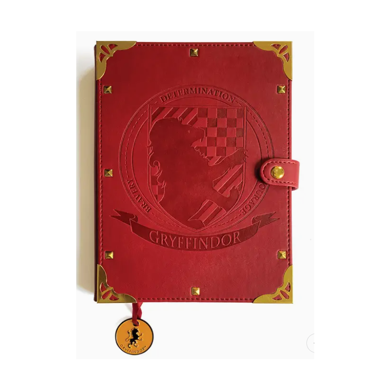 Journal Harry Potter Gryffondor en cuir végétalien