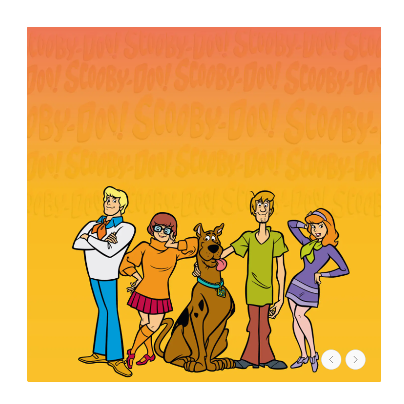 Papier Scrapbook 30 x 30 cm Scooby Doo