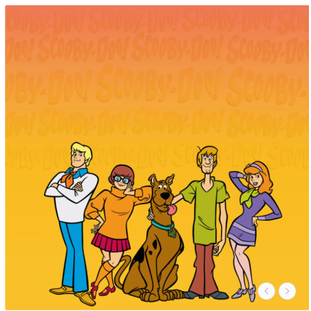 Papier Scrapbook 30 x 30 cm Scooby Doo