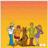 Papier Scrapbook 30 x 30 cm Scooby Doo