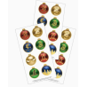 Stickers boule de Noel  - Harry Potter