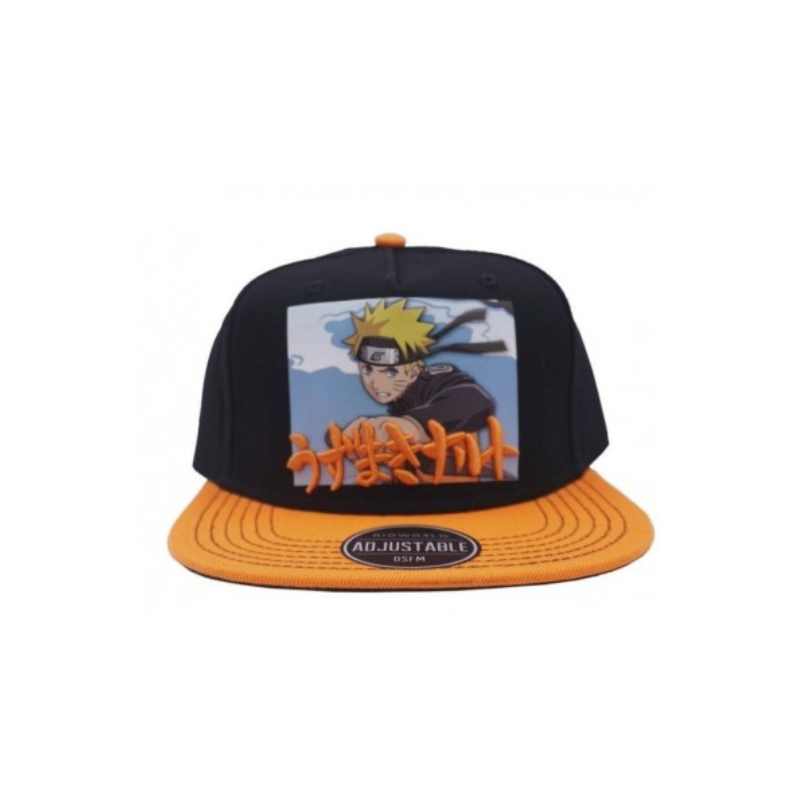 Casquette Baseball Naruto Shippuden avec Visière Orange