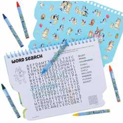 Coffret d'activités de voyage Bluey