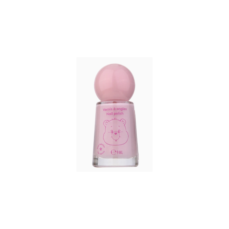 Vernis à ongles rose - Les Bisounours