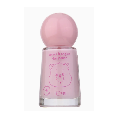 Vernis à ongles rose - Les Bisounours
