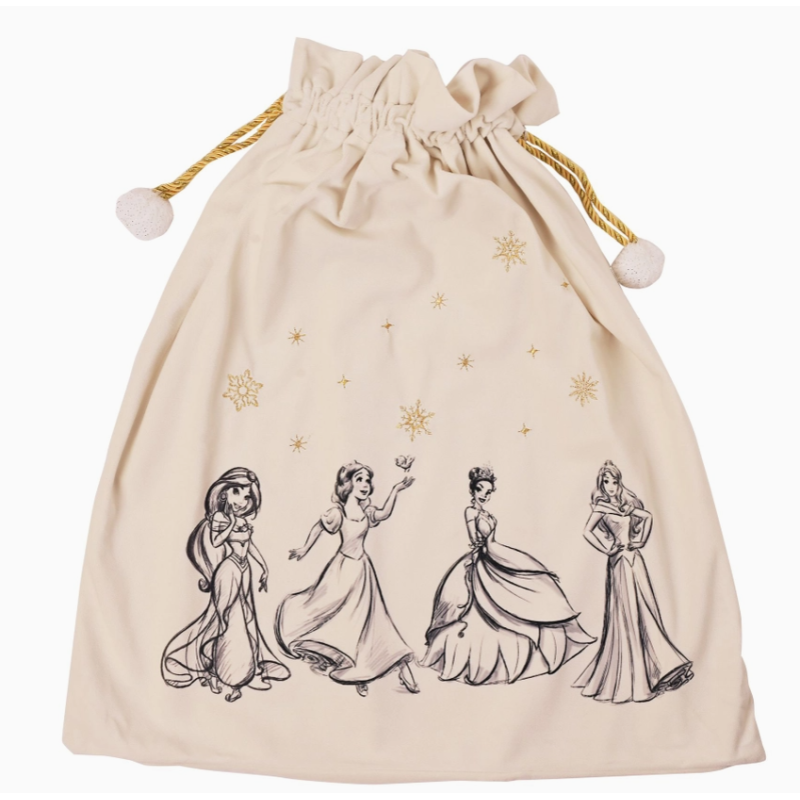 SAC DE NOEL DISNEY - JASMINE. BLANCHE NEIGE .TIANA. AURORE