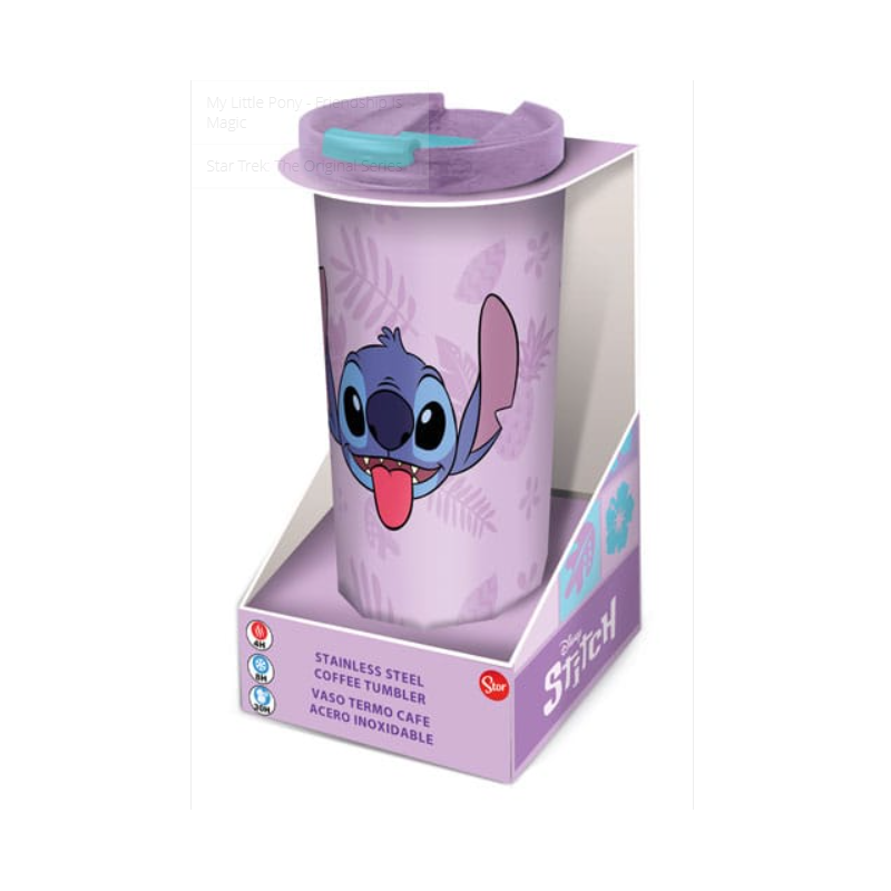 Lilo & Stitch gobelet de voyage isotherme en métal Stitch Palms