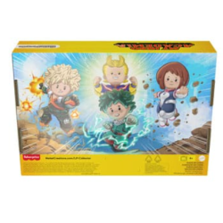 My Hero Academia pack 4 minifigurines Fisher-Price Little People Collector 7 cm