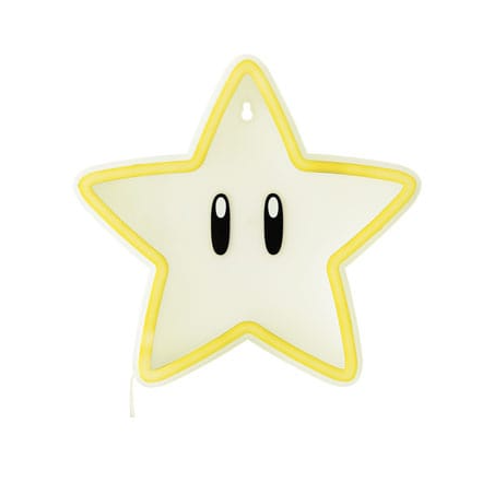 Super Mario Lampe murale LED Super Star Neon