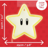 Super Mario Lampe murale LED Super Star Neon