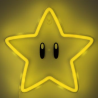 Super Mario Lampe murale LED Super Star Neon
