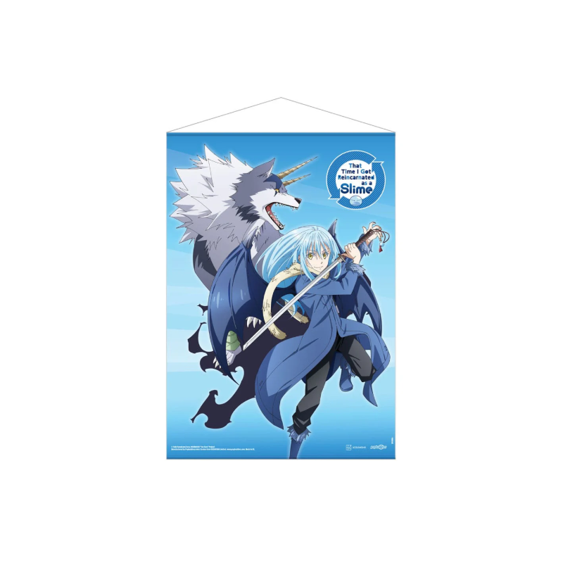 Poster tissu - That time i got reincarnated as a slime - Rimuru & Ranga