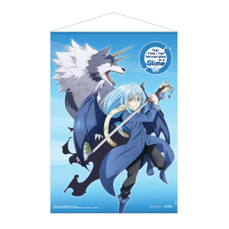 Poster tissu - That time i got reincarnated as a slime - Rimuru & Ranga