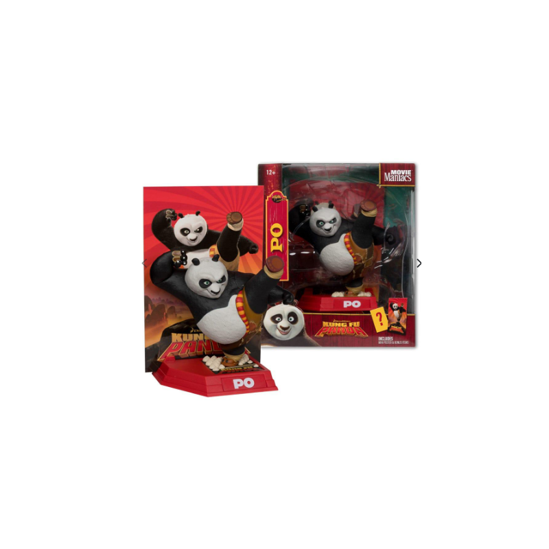 KUNG FU PANDA - Po - Statuette Movie Maniacs 17cm