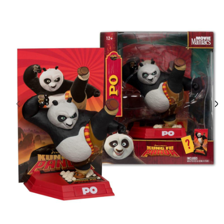 KUNG FU PANDA - Po - Statuette Movie Maniacs 17cm