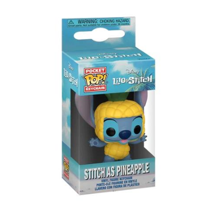 Pocket POP porte-clés Stitch ananas - Lilo & Stitch - Disney