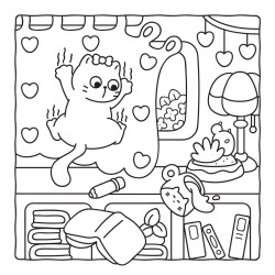 Cozy colo Didi Plums : Une vie de chat