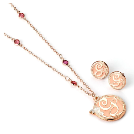 SET COLLIER + CLOUS D'OREILLES WICKED