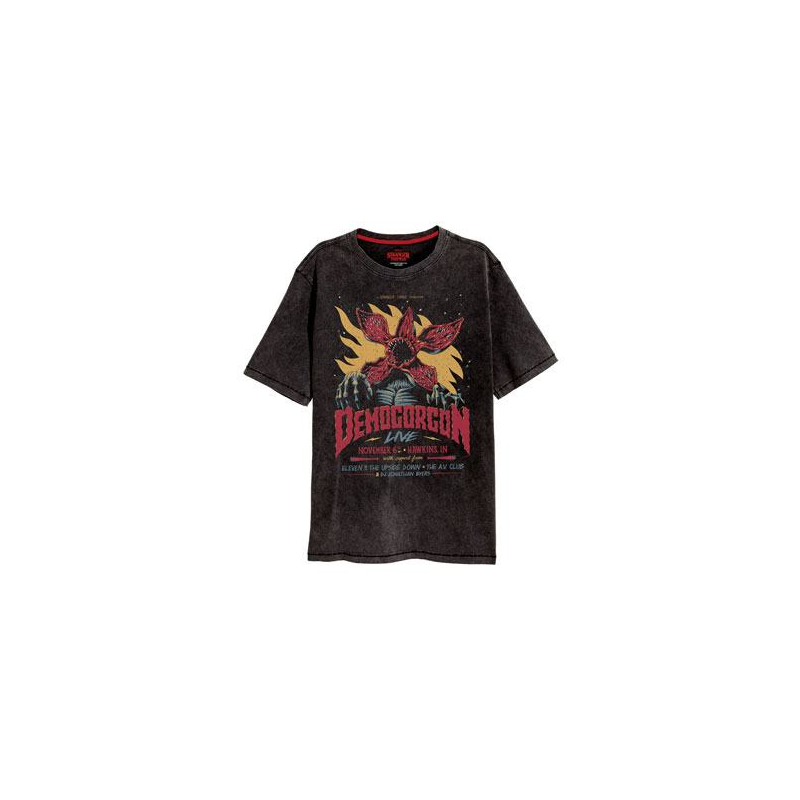 Stranger Things - T-Shirt Vintage Demogorgon - Taille L